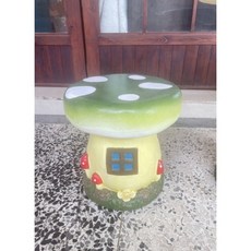 鄉村田園風香菇椅，民宿補習班店面幼稚園適用蘑菇椅款，可愛造型安全穩固, 1個