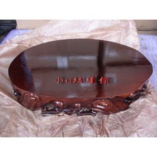 小o結緣館仿古傢俱平面擺飾花台底座擺飾座 波羅木 快速到貨, 胡桃色