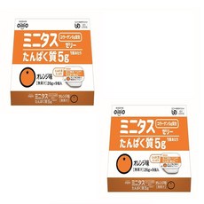 닛신 오일리오 미니 타스 단백질 젤리 225g 25g×18개 오렌지 맛 개호식 디저트 하이칼로리 영양 보급 혀로 부서지다 고칼로리 영양 보조 식품 MCT 오일 2개 세트 오렌지, 1개, 1g