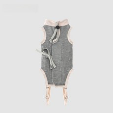 디디닷 고양이환묘복 환견복 고양이 옷 보호 실내복, 1개, 7A 항균 환묘복 (벨크로+스트랩)