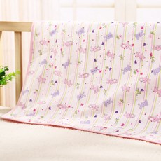 嬰兒隔尿墊三合一全棉兩用隔尿墊吸溼透氣款可洗防漏墊子防尿墊, 1個, 粉色