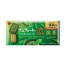 일본 수입 간식 스낵 초콜릿 비스킷 불반 범선 미니 샌드위치 상자 쿠키 초콜릿 화이트, A. 진한 말차맛 60g