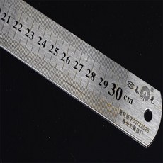 바른 30CM 자 쇠자