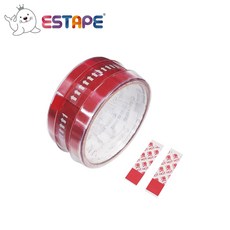 王佳ESTAPE SGS食品包裝級OPP封口易撕貼-燙HOT(台灣製), 1個, 11mm x 40mm