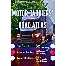 (英文圖書)United States Canada and Mexico Motor Carriers' Road Atlas 2026: Fuel Tax Info... 平裝版, Independently Published, 英文