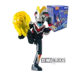 블로 빌딩 블록 맨 울트라맨 갤럭시 버전 장 긴가 빅 티가 다크 이동식 모델 접합 선물, 1개, 7. Ultraman Victory