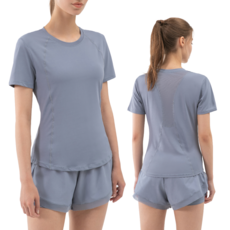 요가복 상의 필라테스복 릴렉스핏 여성 상의 5color