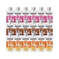 테이크핏 맥스 고소 + 초코 + 호박고구마, 18개, 250ml