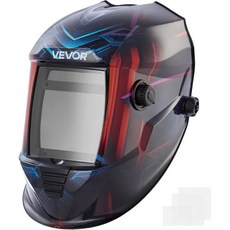 VEVOR 용접 헬멧 자동 어두워짐 3.94인치 x 3.15인치 트루 컬러 용접 후드 태양열 용접기 마스크 4개 아크 센서 TIG MIG 용접 절단 연삭 응용을 위한 와이드 쉐, Cyberpunk 12sq.in