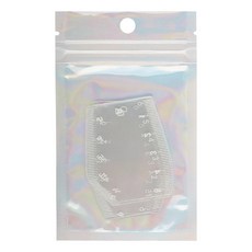 눈썹 디자인자 스텐실 5종 세트, 1개, 투명