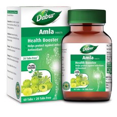 Dabur Dabur Amla Rich in Antioxidants Pure herbs Tablets 80