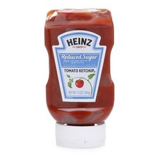 하인즈 리듀스드 슈가 토마토 케찹, 369g, 2개