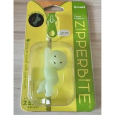 스미스키 피규어 지퍼 자동차 펜던트 야광 녹색 인형 키체인 장식 모델 지퍼바이트 펜던트, zipper bite A