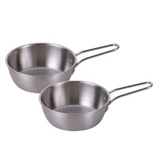 프라이스리스 스텐 304 손잡이 접시, 2개