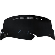 e系列 2006-2019年 適用於 PREVIA 專用儀錶板遮陽墊 防曬隔熱保護墊, 黑色, 短毛(長度1mm/偏灰色)