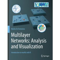 (영문도서) Multilayer Networks: Analysis and Visualization: Introduction to Muxviz with R Paperback, Springer, English, 9783030757205