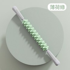 高密EVA包覆 瑜珈按摩棒, 1個, 健身狼牙按摩棒 櫻花粉