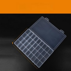 수채화 팔레트 12 24 36 48 컬러 박스 방탄, 1개, 투명 박스 36칸 대용량, 기본 색상