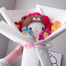 산리오 인형 꽃다발, 1개, 키티