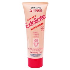 森田藥粧 玻尿酸臉部去角質凝膠130ml，溫和去除角質，深層保濕，使肌膚光滑透亮, 1個, 玻尿酸臉部去角質凝膠, 130g