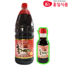홍일점 홍게간장 1.8L+200ml 편스토랑 이정현 맛간장 골드 젓갈 액젓 W.A.T.B, 1개, 1.8L