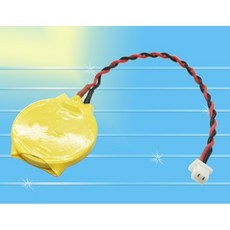 CR2032帶線鈕扣電池 3V 1.25插頭 筆電主機板 BIOS, 帶線鈕扣電池