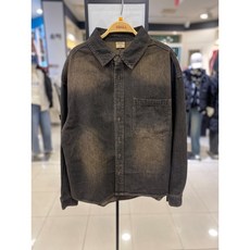 유솔 깔끔하고 고급스러운 긴팔 데님 셔츠 ULYC262Z1