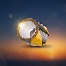 안전용품 벌집무늬 고휘도 반사 테이프 10M, 1개