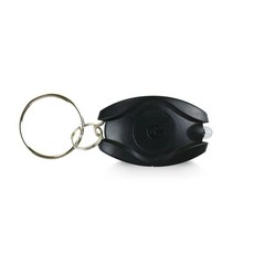 미니 손전등 LED 키 포켓 비상 휴대용 방수 조명 체인 토치, black shell_white light | 1PC, 1개
