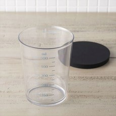 셀렉트100 계량컵 뚜껑 포함, 1개, 클리어, 500ml