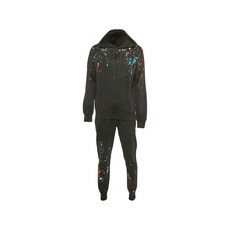 돌체앤가바나 중고 드립 프린트 트랙수트 세트