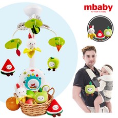 타이니러브 흑백 모빌인형 애니멀프렌즈 신생아, 후르츠 프렌즈, 1개