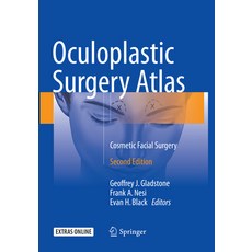 (영문도서) Oculoplastic Surgery Atlas: Cosmetic Facial Surgery Paperback, Springer, English, 9783030097998