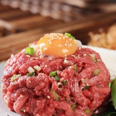 1++ 투뿔 한우 육회 육사시미 뭉티기, 180g, 2개