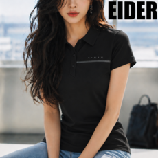 아이더 벤트 쿨 여성 슬림핏 폴로 반팔티 아이스넥 냉감 골프 카라 티셔츠