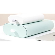 부착식 라운드 언더서랍 소품 정리함 사무용책상서랍장 사무실책상서랍, 대형