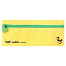 카카오프렌즈 KF 세이치즈 패브릭 플랫 필통, 춘식이, 1개