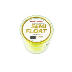피싱앤피싱 세미플로팅 500m 모노필라멘트 수입원사, 형광그린, 3.5호