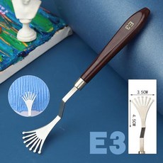스크레이퍼 나이프 텍스처 화가 팔레트 오일 믹스 스크레이프 아티스트 아트 드로잉 뒤집개 서랍 수채화 학생 안료 페인트 도구, 3)A3