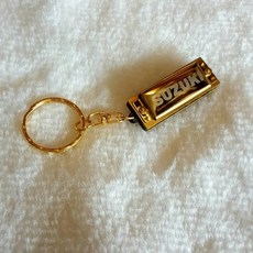 SUZUKI 迷你鑰匙圈口琴 5孔10音, 1個