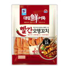 [사조대림] [대림냉동] 빨간오뎅꼬치 409g x2개 /어묵꼬치/냉동어묵, 2개