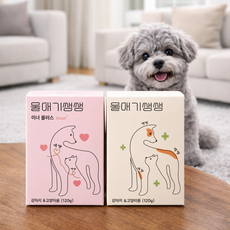 디어랩스 강아지 영양제 쌩쌩세트(울애기쌩쌩+이너플러스) 반려동물 관절 피부 기관지 협착증, 1세트, 종합영양제, 60정