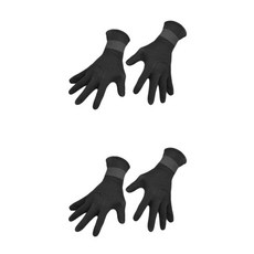 shangren 어린이용 소형 잠수복 다이빙 열 장갑 성인 스쿠버 다이빙 장갑, 검은 색