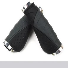 알루미늄 합금 자전거 핸들 바 그립 라이딩 바이스 장비 산악 바 액세서리, 11 Gray-Sliver, 1개