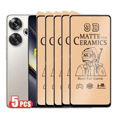 1-5PCS POCO F6 Pro HD 화면 보호기 C65 유리 필름이 아님, 19 For POCO X5 5G, 01 5PCS
