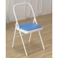 요가의자 필라테스 체어 접이식, 블루(2중빔)