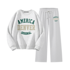 몰토벨리노 ST 덴버 스탠다드핏 맨투맨 일자팬츠 상하세트