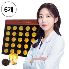국내산 홍삼환 홍삼선물세트 녹용 당귀 작약뿌리 사양벌꿀 HACCP, 6개, 30정