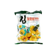 달콤 구운김 쌀과자 900g 대용량 개별포장 간식 cju*49679zQ, 1개