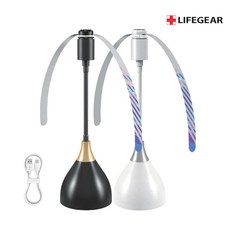 LIFEGEAR 파리 선풍기 플라이팬 2개 구성 파리퇴치기 음식 파리쫒기 회전식 날개 시장 생선 조류 과일가게 마트 파리쫓기 피크닉 바베큐 파티용 날파리 쫓기 회전풍차, 블랙